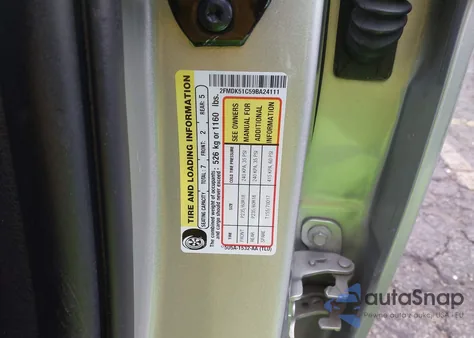 2009 Ford Flex Se from USA, damaged, VIN 2FMDK51C59BA24111